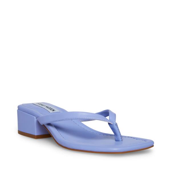 Steve Madden Claudette Periwinkle Sandalen Dames Blauw | SM-197UA