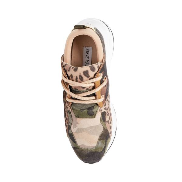 Steve Madden Cliff Sneakers Dames Khaki Beige | SM-615WN