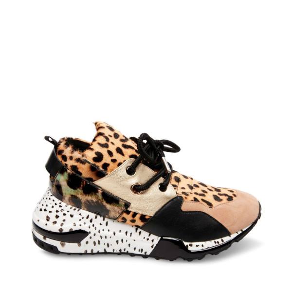 Steve Madden Cliff Sneakers Dames Leopard | SM-045JH