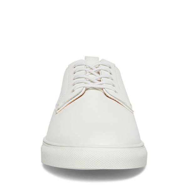 Steve Madden Coltt Leren Sneakers Heren Wit | SM-269XW