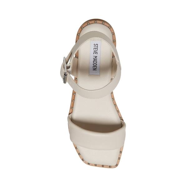 Steve Madden Connie Bone Sandalen Dames Beige | SM-473AY