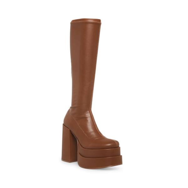 Steve Madden Cypress Laarzen Dames Bruin | SM-317NL