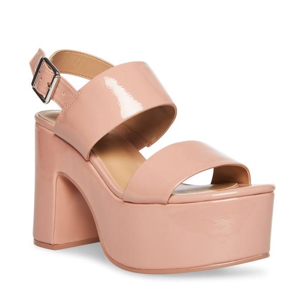 Steve Madden Dafne Lak Heel Hakken Dames Roze | SM-601BV