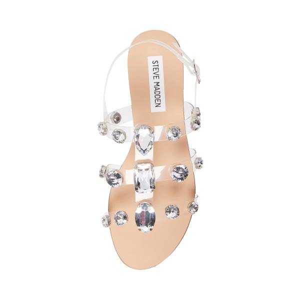 Steve Madden Dallace Sandalen Dames Clear | SM-823PX