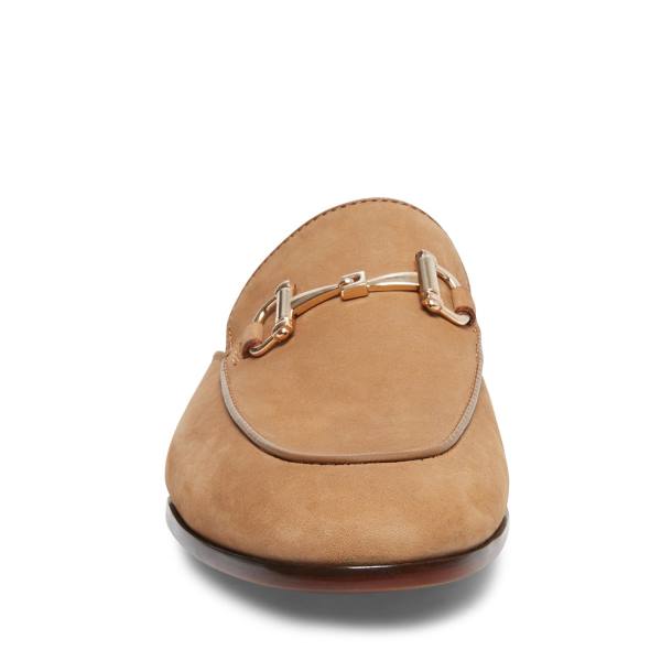 Steve Madden Dazling Camel Nubuck Werkschoenen Heren Bruin | SM-845TS