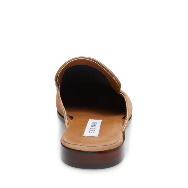 Steve Madden Dazling Camel Nubuck Werkschoenen Heren Bruin | SM-845TS