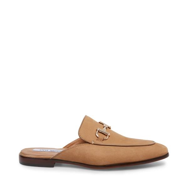 Steve Madden Dazling Camel Nubuck Werkschoenen Heren Bruin | SM-845TS