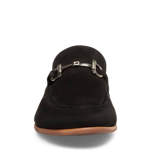 Steve Madden Debinair Nubuck Werkschoenen Heren Zwart | SM-912QG