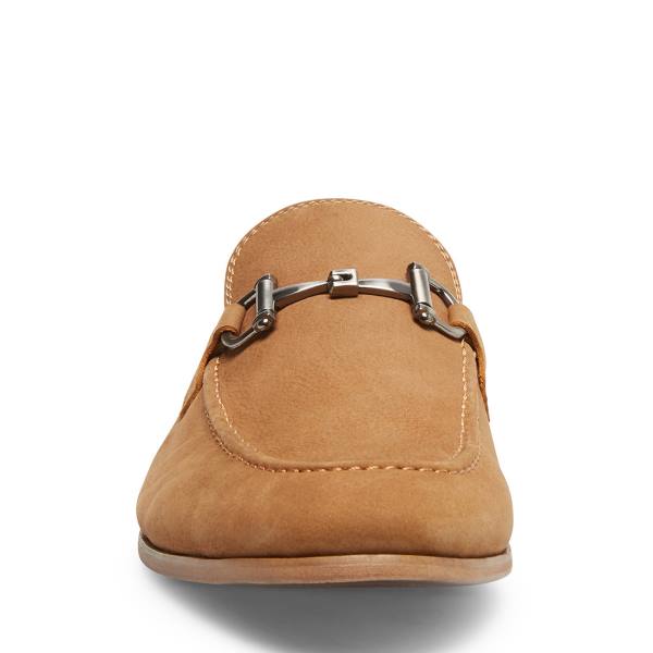 Steve Madden Debinair Tan Nubuck Werkschoenen Heren Bruin | SM-903ZG