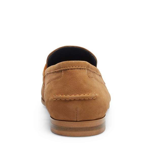 Steve Madden Debinair Tan Nubuck Werkschoenen Heren Bruin | SM-903ZG