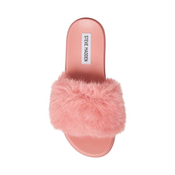 Steve Madden Delphina Slippers Dames Roze | SM-834TX