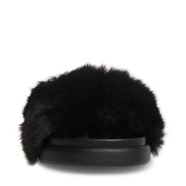 Steve Madden Delphina Slippers Dames Zwart | SM-472HK