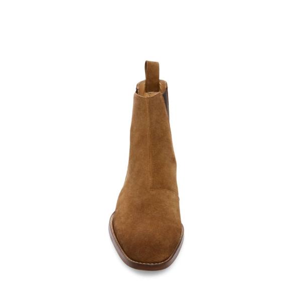 Steve Madden Dex Tan Suede Laarzen Heren Bruin | SM-094TD