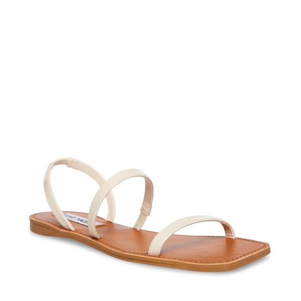 Steve Madden Direct Bone Lak Sandalen Dames Beige | SM-569BQ