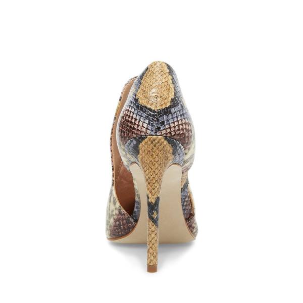 Steve Madden Dolly Snake Enkellaarsjes Dames Gekleurd Slangenprint | SM-810JS