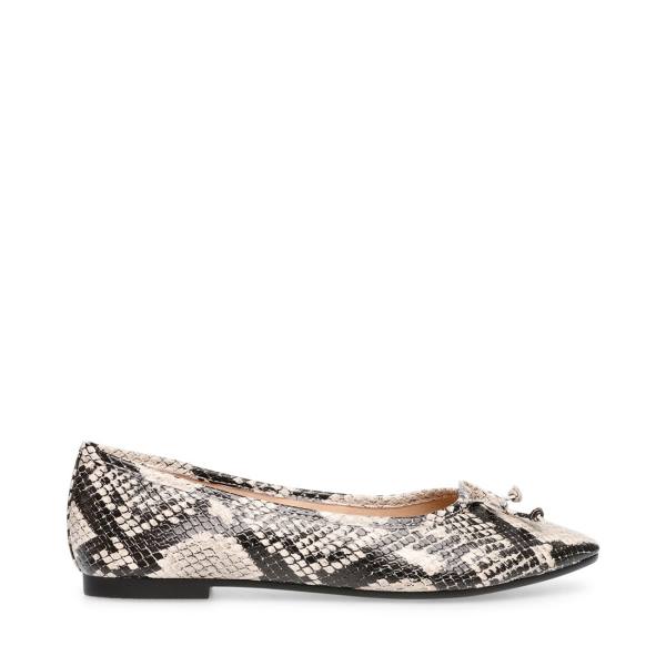 Steve Madden Eldora Snake Platte Schoenen Dames Slangenprint | SM-396XG