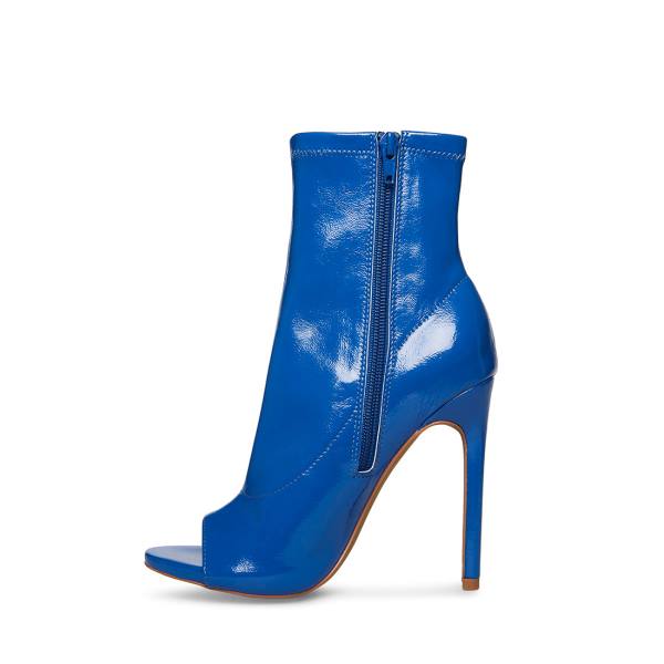 Steve Madden Elettra Enkellaarsjes Dames Blauw | SM-723VA