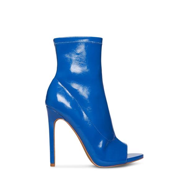 Steve Madden Elettra Enkellaarsjes Dames Blauw | SM-723VA