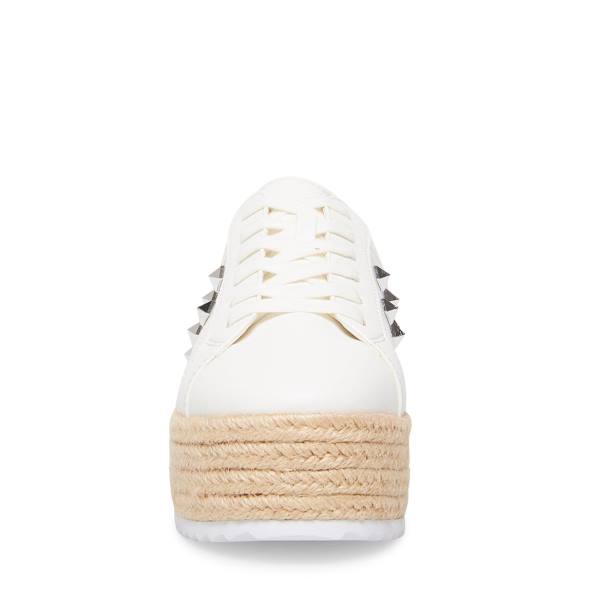 Steve Madden Elodie Platte Schoenen Dames Wit Gekleurd | SM-651LA