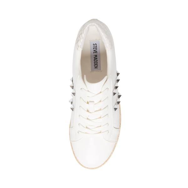 Steve Madden Elodie Platte Schoenen Dames Wit Gekleurd | SM-651LA