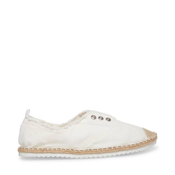 Steve Madden Emely Platte Schoenen Dames Wit | SM-015OD