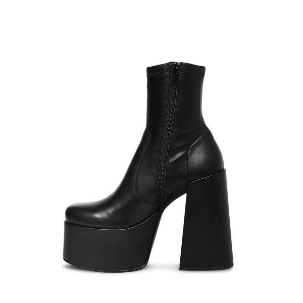 Steve Madden Eve Enkellaarsjes Dames Zwart | SM-943JB