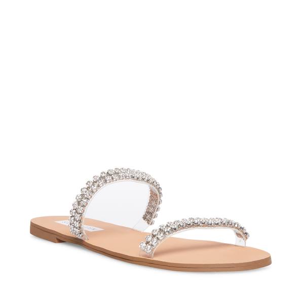 Steve Madden Felicia Sandalen Dames Clear | SM-695EQ