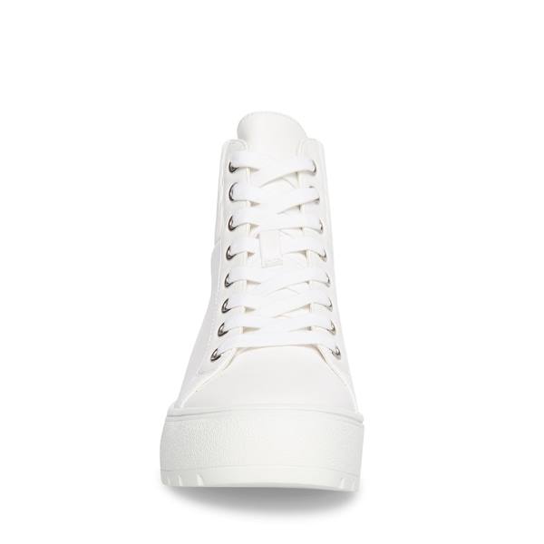 Steve Madden Felix Sneakers Dames Wit | SM-629TY