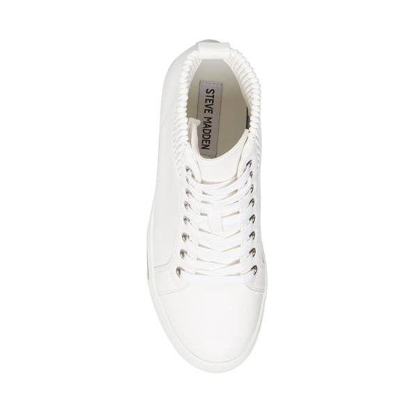 Steve Madden Felix Sneakers Dames Wit | SM-629TY