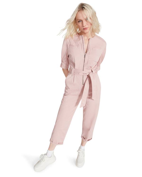 Steve Madden Flying Private Jumpsuit Topjes Dames Lichtroze | SM-037QB