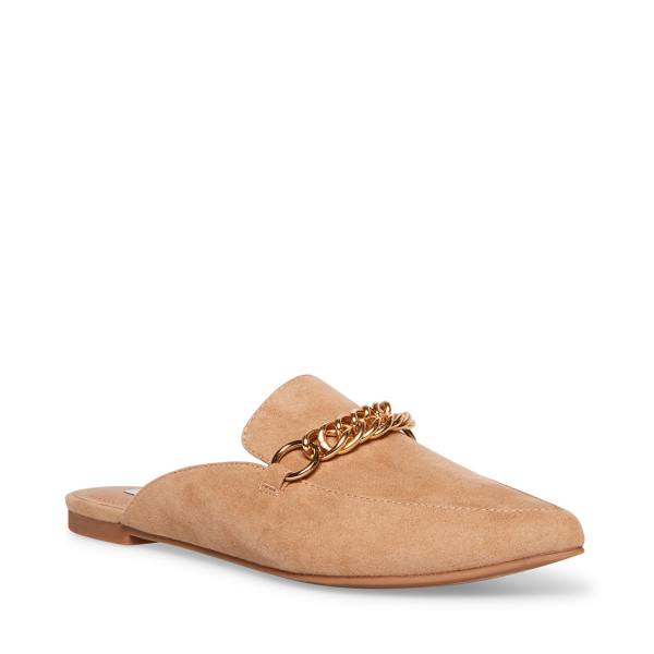 Steve Madden Foreseen Tan Platte Schoenen Dames Bruin | SM-287JY