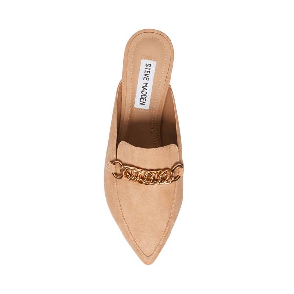 Steve Madden Foreseen Tan Platte Schoenen Dames Bruin | SM-287JY