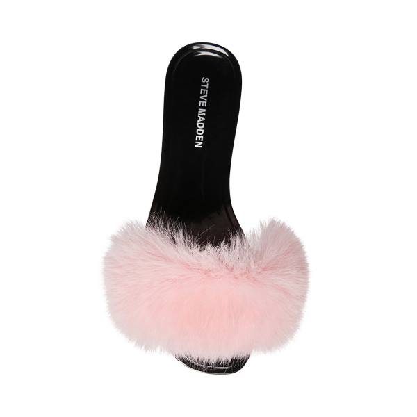 Steve Madden Fritzie Slippers Dames Roze | SM-240IL