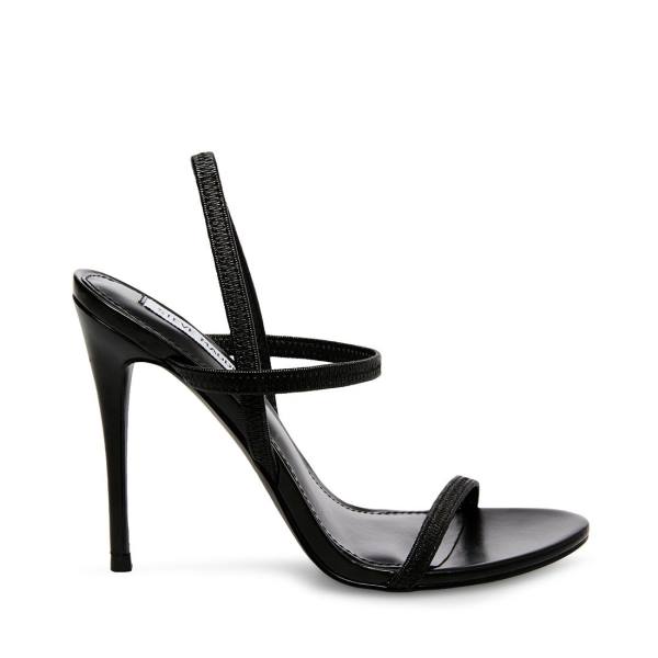 Steve Madden Gabriella Heel Hakken Dames Zwart | SM-895QE