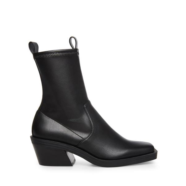 Steve Madden Garner Enkellaarsjes Dames Zwart | SM-810IL