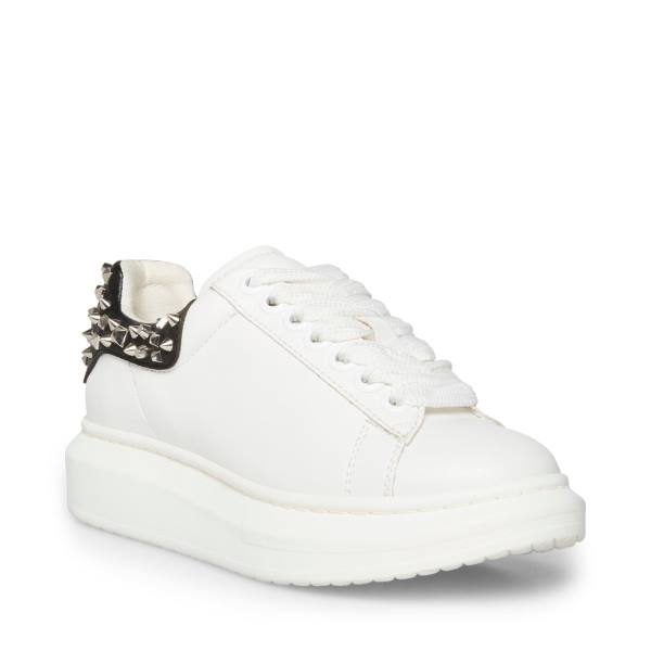 Steve Madden Gelsie Sneakers Dames Wit | SM-853JX