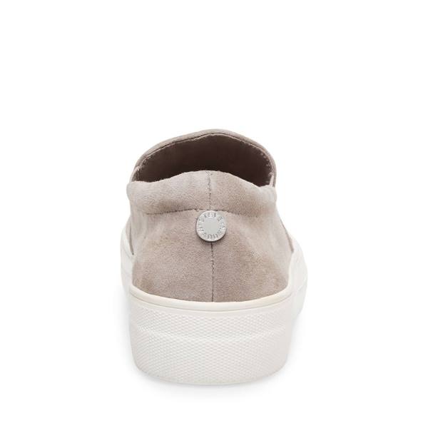 Steve Madden Gills Suede Sneakers Dames Grijs | SM-901FZ