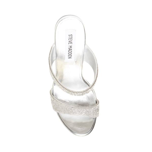 Steve Madden Glassy-r Heel Hakken Dames Diamond | SM-731KI