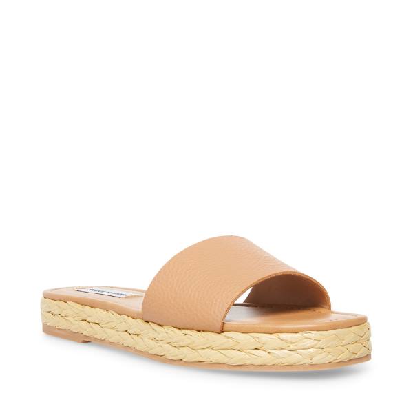 Steve Madden Gloriana Tan Sandalen Dames Bruin | SM-795QA