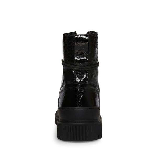 Steve Madden Guard Lak Laarzen Heren Zwart | SM-789EF