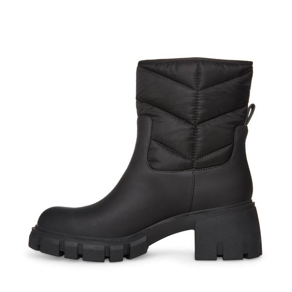 Steve Madden Haldan Enkellaarsjes Dames Zwart | SM-485FD