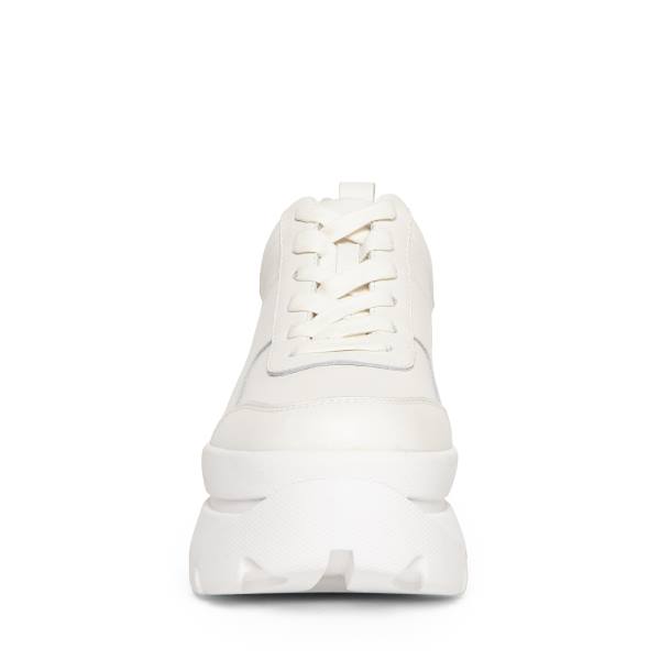 Steve Madden Hansel Sneakers Dames Wit | SM-418UF