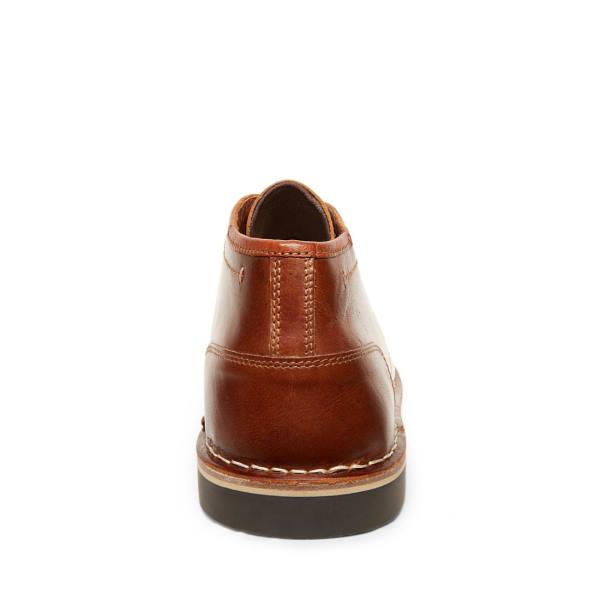 Steve Madden Harken Cognac Leren Laarzen Heren Bruin | SM-701DU