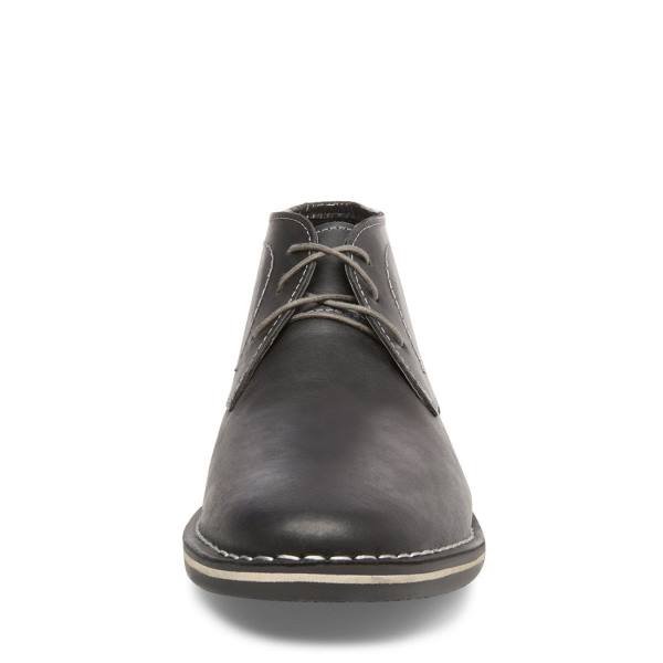 Steve Madden Harken Leren Laarzen Heren Zwart | SM-958LQ