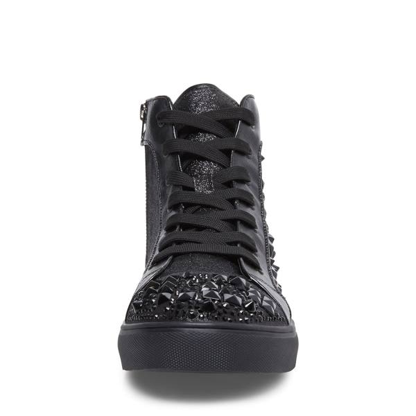 Steve Madden Headlines Sneakers Heren Zwart | SM-169VZ