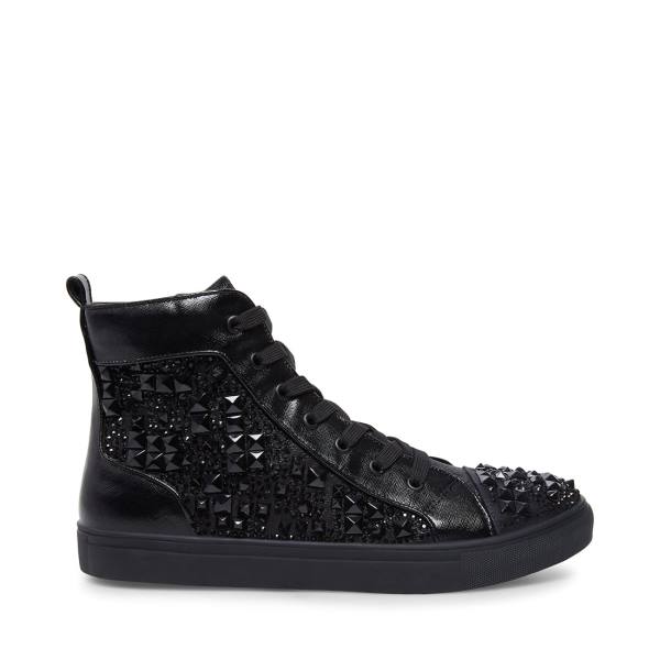 Steve Madden Headlines Sneakers Heren Zwart | SM-169VZ