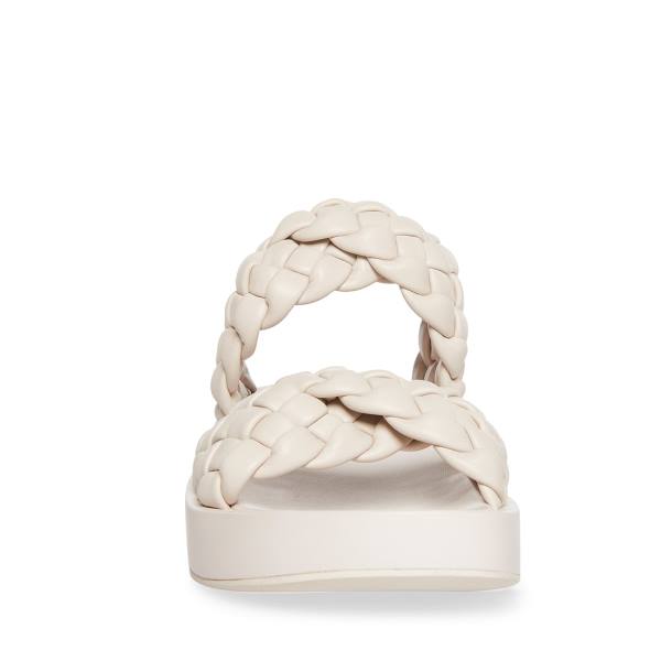 Steve Madden Helsa Bone Sandalen Dames Beige | SM-827KG