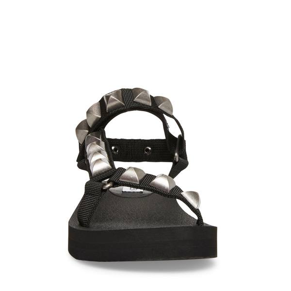 Steve Madden Henley-s Sandalen Dames Zwart | SM-710LC