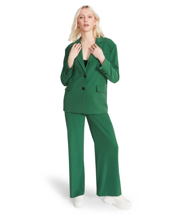 Steve Madden High Waisted Trouser Broeken Dames Groen | SM-824VA