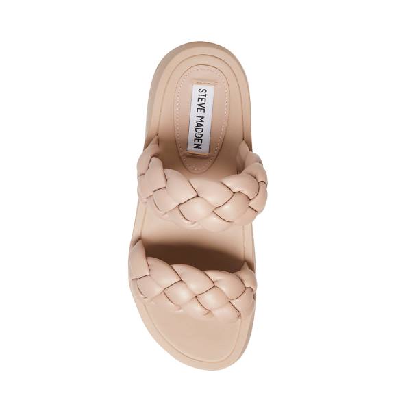 Steve Madden Hillary Taupe Sandalen Dames Grijs Bruin | SM-132KB